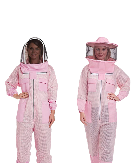 Beekeeper’s Petal Pink Suit – Pink Beekeeper Suit