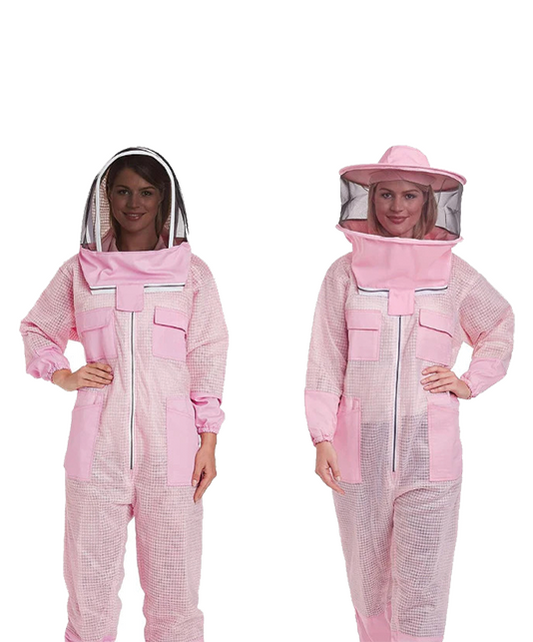 Beekeeper’s Petal Pink Suit – Pink Beekeeper Suit