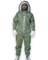 OliveGuard Fencing Veil Suit - With Matching Veil and Goatskin Gloves